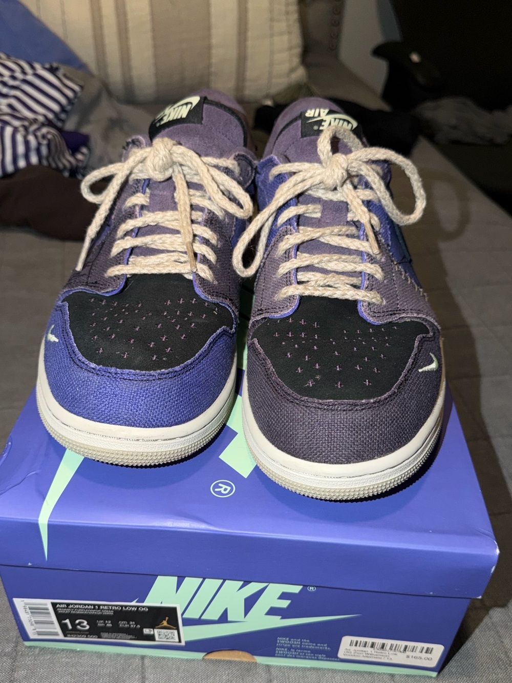 Jordan 1 Low - Zion Voodoo Alternate- US Men’s 13 - Picture 2 of 9